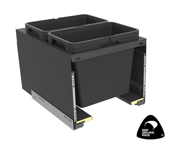 Tanova LEGRABOX F Drawer Insert Frame and Buckets for 450mm Cabinets White and Charcoal