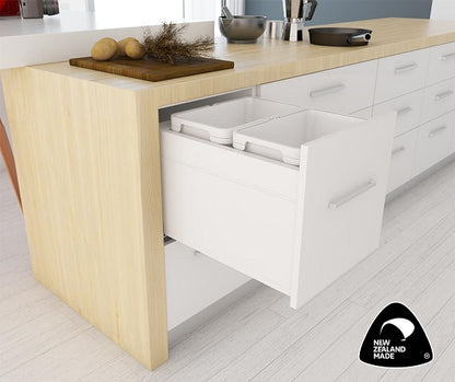 Tanova LEGRABOX F Drawer Insert Frame and Buckets for 450mm Cabinets White and Charcoal
