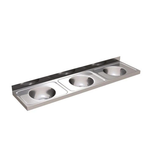 MERCER MA SERIES MULTI BASINS 0.9 MM 40MM WASTE WITH BRACKETS