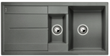 Blanco Germany Metra 6 S Sink Bowl ( Width 360mm x Depth 190mm x height 190mm ),Second bowl ( Width 170mm x Depth 130mm x height 130mm )  Blanco Silgranit Range- Available in 5 Colours :  Anthracite ,Black ,Rock Grey ,White ,Alu-Metallic