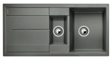 Blanco Germany Metra 6 S Sink Bowl ( Width 360mm x Depth 190mm x height 190mm ),Second bowl ( Width 170mm x Depth 130mm x height 130mm )  Blanco Silgranit Range- Available in 5 Colours :  Anthracite ,Black ,Rock Grey ,White ,Alu-Metallic