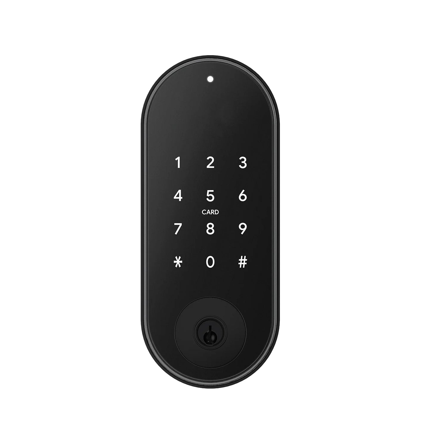 MILES NELSON ENTRANCE DOOR DOORBOT DIGITAL DEADBOLT MATT BLACK 60 / 70MM BACKSET
