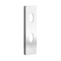 MILES NELSON COMMERCIAL WIDE LONG PLATE DUAL CYLINDER HOLE INTERNAL AND EXTERNAL