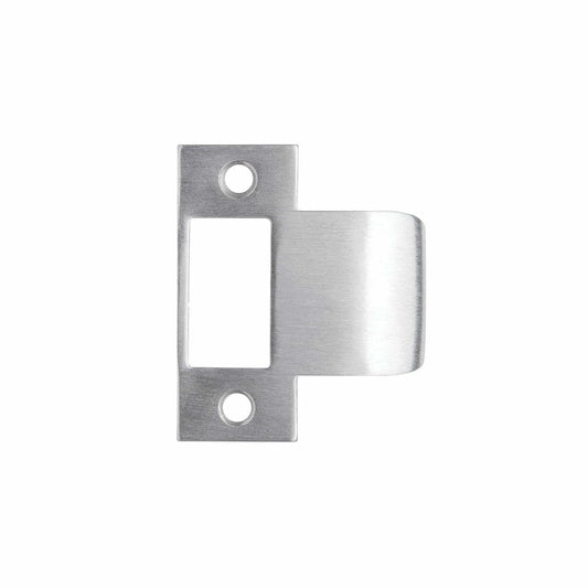 MILES NELSON COMMERCIAL 5000 SERIES LONG LIPPED STRIKE FOR 5000 - SATIN CHROME AND MATT BLACK
