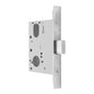 MILES NELSON COMMERCIAL 5000 SERIES WIDE BODY MORTICE DEADLOCK 60MM BACKSET INCL TURN ADAPTER AND W3 CAM - NO CYLINDER OR TURN - SATIN CHROME ON BRASS & MATT BLACK