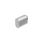 MILES NELSON COMMERCIAL OVAL KEY BARREL WITH 2 KEYS - 6 PIN C4 PROFILE WITH Z2 CAM-SATIN CHROME AND MATT BLACK