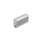 MILES NELSON COMMERCIAL EXTENDED OVAL KEY BARREL WITH 2 KEYS - 6 PIN C4 PROFILE WITH Z2 CAM- 41MM OVERALL TO SUIT 55MM & 50MM DOOR - SATIN CHROME AND MATT BLACK