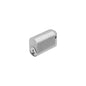 MILES NELSON COMMERCIAL EXTENDED OVAL KEY BARREL WITH 2 KEYS - 6 PIN C4 PROFILE WITH Z2 CAM- 41MM OVERALL TO SUIT 55MM & 50MM DOOR - SATIN CHROME AND MATT BLACK
