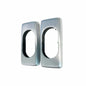 MILES NELSON COMMERCIAL OVAL CYLINDER NARROW ESCUTCHEON - USE WITH 2100 AND 2300 (PAIR)