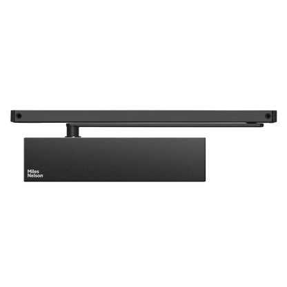 MILES NELSON COMMERCIAL 9000 SERIES CAM-ACTION DOOR CLOSER - EN POWER 2-5 SILVER & MATT BLACK