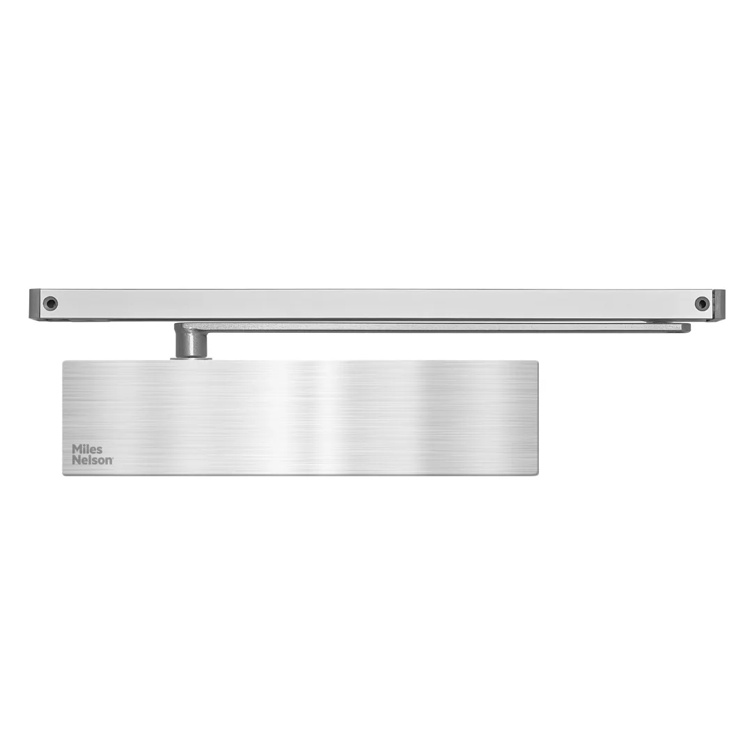 MILES NELSON COMMERCIAL 9000 SERIES CAM-ACTION DOOR CLOSER - EN POWER 2-5 SILVER & MATT BLACK