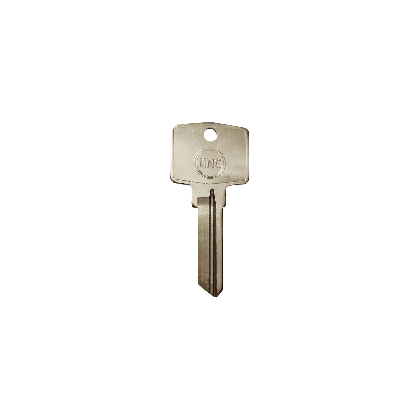 MILES NELSON COMMERCIAL C4 5 & 6 PIN KEY BLANK CHROME PLATE ON BRASS PRICED PER EACH