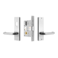 MILES NELSON COMMERCIAL 87 & 90 LEVER STOREROOM LOCK KIT NO KEY CYLINDER INCLUDE MNC5000, MNC151,MNC156 - SATIN CHROME ON BRASS & MATT BLACK