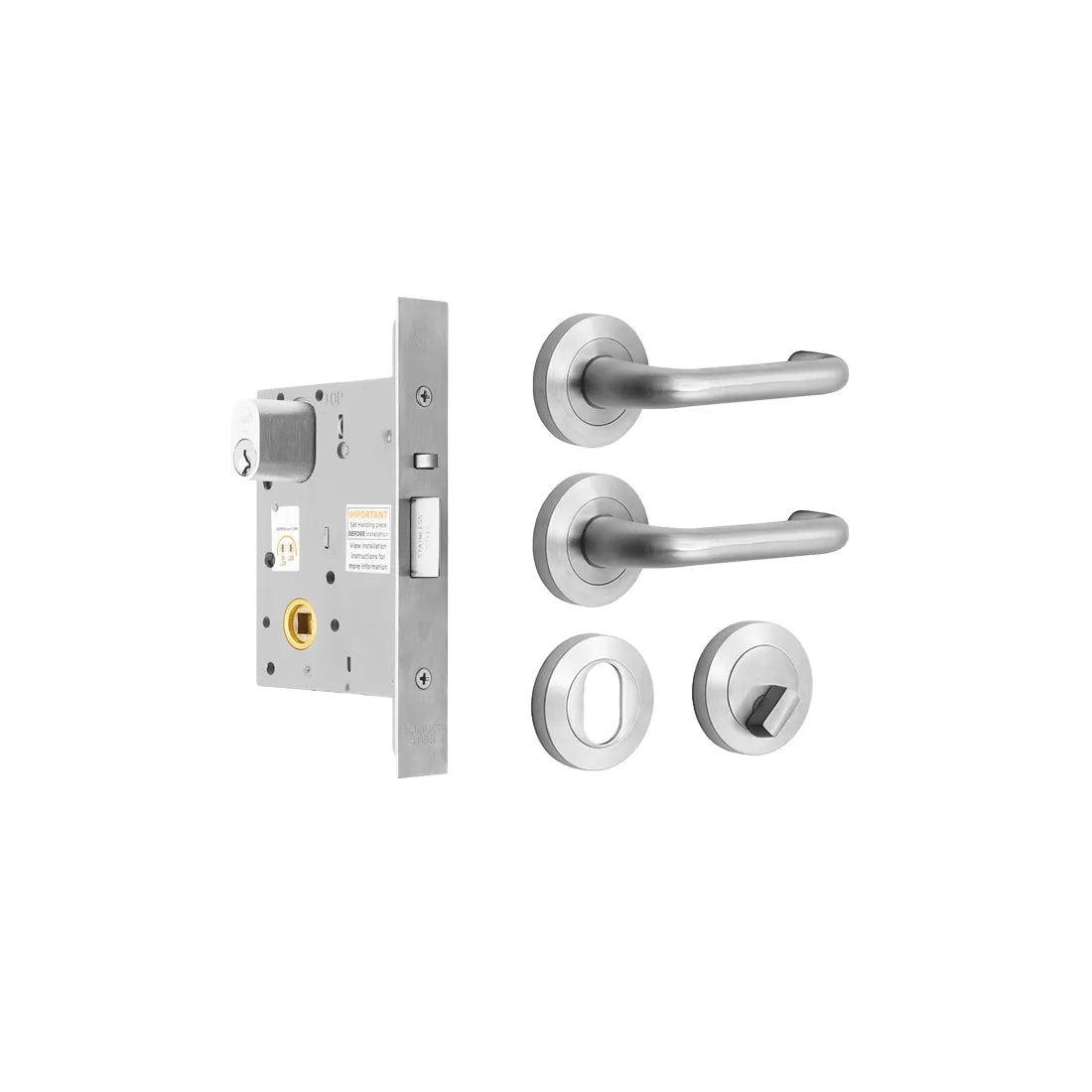 MILES NELSON COMMERCIAL ROUND ROSE OFFICE TRADE KIT INCLUDES KEYS  INCLUDE MNC5000, MNC153,MNCR53CE,MNCR53TS,MNCAD5200-01 ,MNC570W2- SATIN CHROME ON BRASS PRICED PER SET