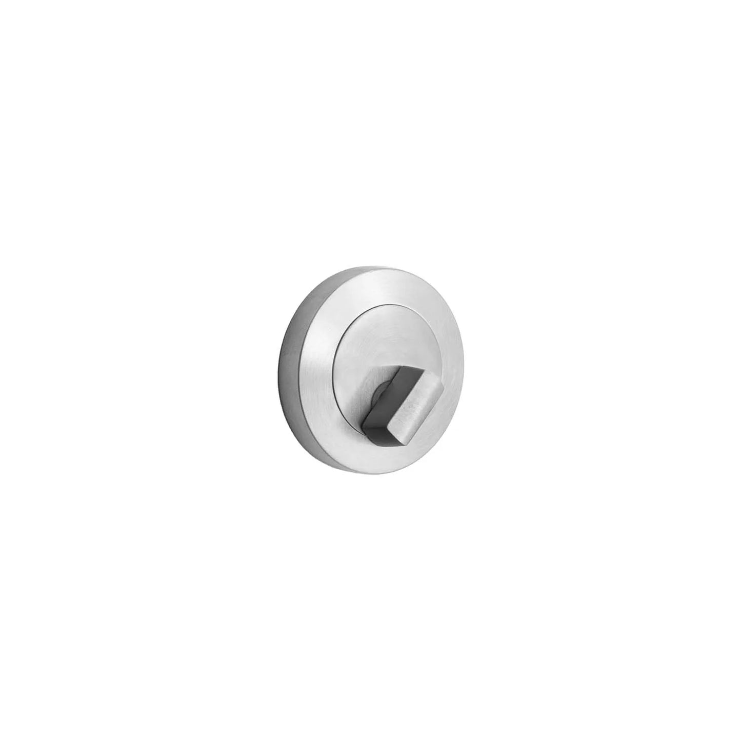 MILES NELSON COMMERCIAL ROUND ROSE TURN SNIB (NON-INDICATING) - BACK TO BACK & FACE FIXINGS INCLUDED - SATIN CHROME & MATT BLACK