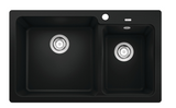 Blanco Germany Naya 8 Sink Bowl ( Width 439mm x Depth 200mm x height 200mm ) ,( Width 272mm x Depth 200mm x height 200mm )Blanco Silgranit Range- Available in 3 Colours :  Black ,White (On request ) ,Rock Grey(On request )