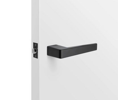 MILES NELSON DOOR HANDLES OBLIQ RANGE DUMMY SET - BLACK,WHITE