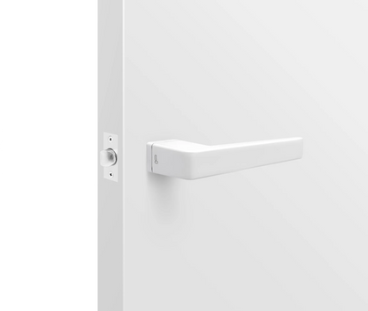 MILES NELSON DOOR HANDLES OBLIQ RANGE DUMMY SET - BLACK,WHITE