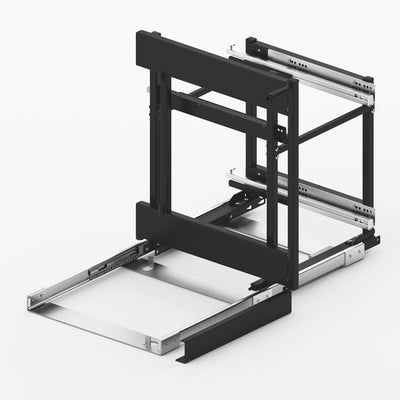 Hettich Germany Orta 200/400, corner unit swivel pull-out, all inclusive set