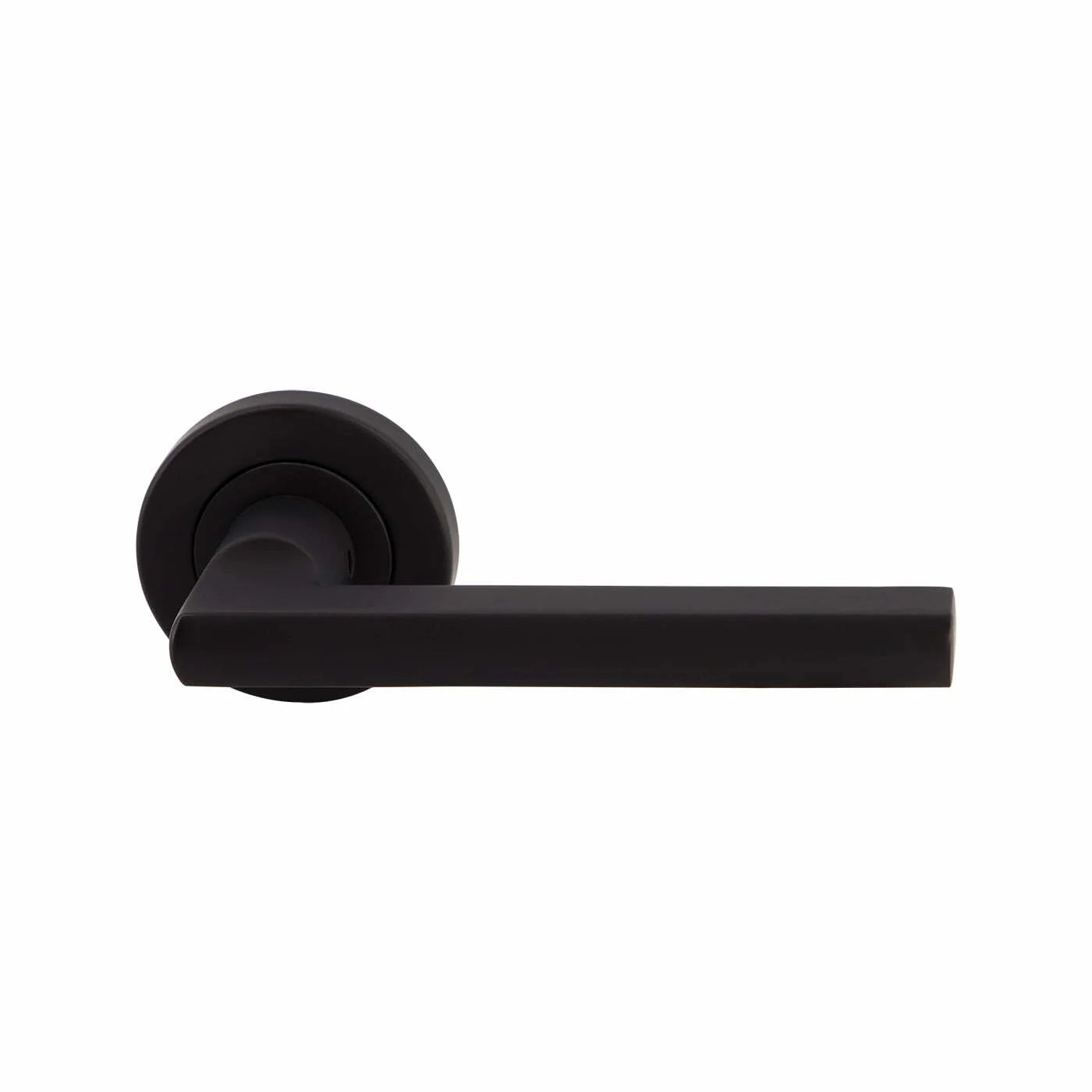 MILES NELSON DOOR HANDLES MILANO RANGE PARMA SEPARATE PRIVACY SET INCLUDES LATCH 55MM ROUND ROSE FINISH SATIN NICKEL ,MATT BLACK,SATIN GRAPHITE