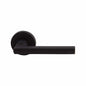 MILES NELSON DOOR HANDLES MILANO RANGE PARMA SEPARATE PRIVACY SET INCLUDES LATCH 55MM ROUND ROSE FINISH SATIN NICKEL ,MATT BLACK,SATIN GRAPHITE