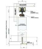 Cowdroy Triump Sliding Door Track System for Single Internal Doors components 68kg (Top mount track & Wall mount track)