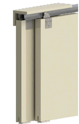 Cowdroy  Manhattan Sliding Track System Wardrobe doors 45kg for 2 and 3 Doors Track components 45kg - 1200mm ,1500mm ,1800mm ,2000mm ,2100mm ,2400mm ,2700mm ,4500mm & 6000mm ( Mill alu color )