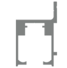 Cowdroy Ultra Sliding Track System 80kg Single for Internal Doors Components 80kg