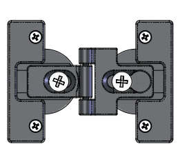 Cowdroy Triumph Stealth Bi-Folding Cupboard Doors Track System for doors 22kg and components