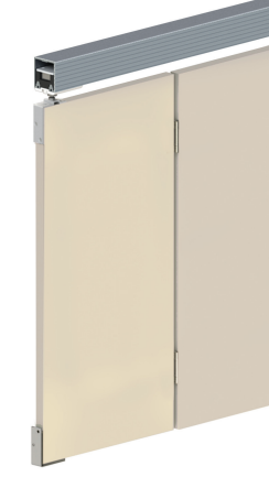 Cowdroy All Weather Folding Door Track System 90kg for Internal doors and components 90kg