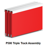Cowdroy Robemaker for 2 and 3 Sliding doors Track Set and components 40kg -1200mm ,1500mm ,1800mm ,2400mm ,6000mm & 6020mm ( Anodised ,white & mill alu color )