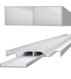 Cowdroy Robemaker for 2 and 3 Sliding doors Track Set and components 40kg -1200mm ,1500mm ,1800mm ,2400mm ,6000mm & 6020mm ( Anodised ,white & mill alu color )