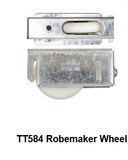 Cowdroy Robemaker for 2 and 3 Sliding doors Track Set and components 40kg -1200mm ,1500mm ,1800mm ,2400mm ,6000mm & 6020mm ( Anodised ,white & mill alu color )