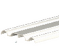 Cowdroy Robemaker for 3 Sliding doors Track Internal Doors Track components 40kg -1800mm ,2100mm ,2400mm ,2700mm ,4840mm & 6000mm ( Anodized ,white & mill alu color )