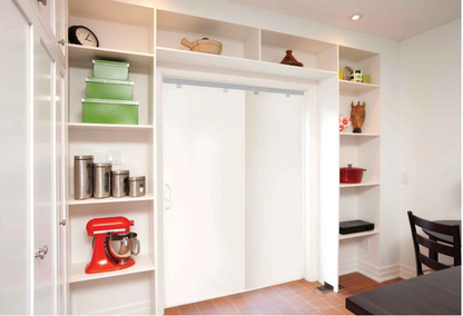 Cowdroy Tudor Sliding Track System Internal Cupboard Doors Track and Components 20kg - 2000mm & 4500mm ( Mill alu color )
