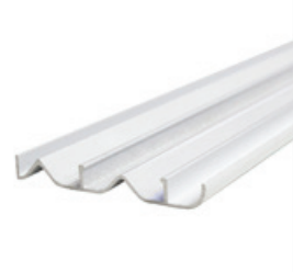 Cowdroy SmoothSlides Wardrobe Sliding Doors Track - 4800mm ,5000mm & 6000mm (White | Anodised ,Mill Alu Color)