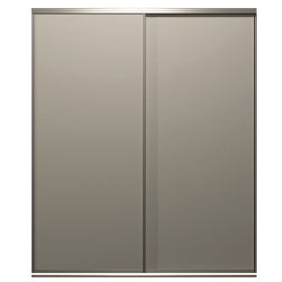 Cowdroy SmoothSlides Wardrobe Sliding Doors Track - 4800mm ,5000mm & 6000mm (White | Anodised ,Mill Alu Color)