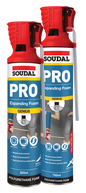 SOUDAL GORILLA PRO EXPANDING FOAM GENIUS 500ML AND 750ML PRICED PER UNIT MINIMUM ORDER QUANTITY 12+ UNITS