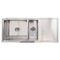Ikon Radon |450 x 400 + 190 x 400 Las Vegas Collection 1 & 1/4 Bowl & Drainer (reversible)