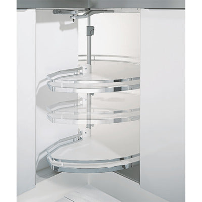Hettich Germany Revo 90° corner unit carousel fitting silver