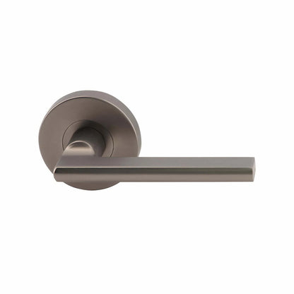 MILES NELSON DOOR HANDLES S RANGE SARA PASSAGE SET,PRIVACY SET,DUMMY SET - SATIN CHROME,SATIN NICKEL,MATT BLACK AND SATIN GRAPHITE