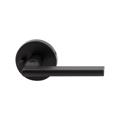 MILES NELSON DOOR HANDLES S RANGE SARA PASSAGE SET,PRIVACY SET,DUMMY SET - SATIN CHROME,SATIN NICKEL,MATT BLACK AND SATIN GRAPHITE