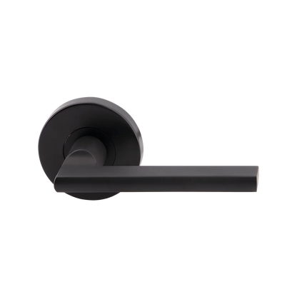 MILES NELSON DOOR HANDLES S RANGE SARA PASSAGE SET,PRIVACY SET,DUMMY SET - SATIN CHROME,SATIN NICKEL,MATT BLACK AND SATIN GRAPHITE