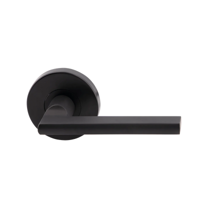 MILES NELSON DOOR HANDLES S RANGE SARA PASSAGE SET,PRIVACY SET,DUMMY SET - SATIN CHROME,SATIN NICKEL,MATT BLACK AND SATIN GRAPHITE
