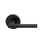 MILES NELSON DOOR HANDLES S RANGE SARA PASSAGE SET,PRIVACY SET,DUMMY SET - SATIN CHROME,SATIN NICKEL,MATT BLACK AND SATIN GRAPHITE