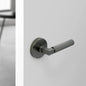 MILES NELSON DOOR HANDLES S RANGE SCARLETT KNURLED DUMMY HANDLE SATIN GRAPHITE