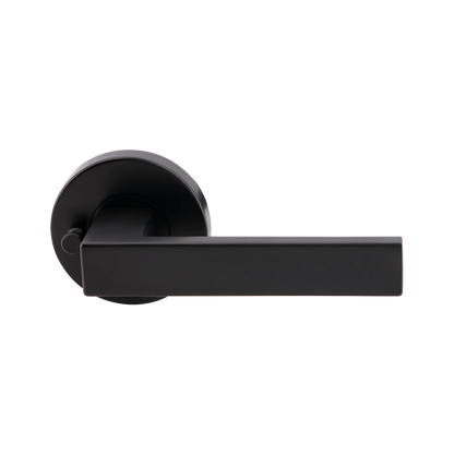 MILES NELSON DOOR HANDLES S RANGE SKYLER PASSAGE SET,INTEGRATED PRIVACY SET,DUMMY SET - SATIN CHROME,MATT BLACK