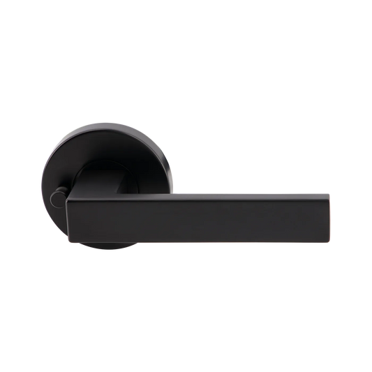 MILES NELSON DOOR HANDLES S RANGE SKYLER PASSAGE SET,INTEGRATED PRIVACY SET,DUMMY SET - SATIN CHROME,MATT BLACK