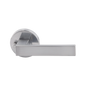 MILES NELSON DOOR HANDLES S RANGE SKYLER PASSAGE SET,INTEGRATED PRIVACY SET,DUMMY SET - SATIN CHROME,MATT BLACK