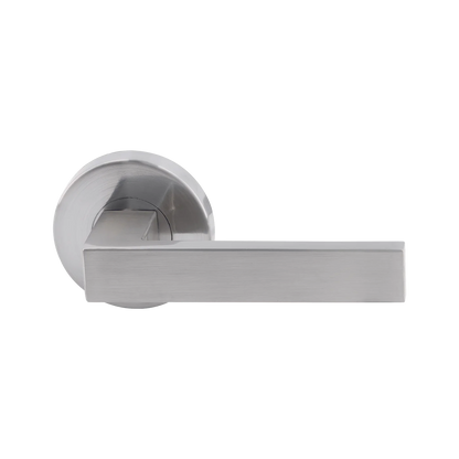 MILES NELSON DOOR HANDLES S RANGE SKYLER PASSAGE SET,INTEGRATED PRIVACY SET,DUMMY SET - SATIN CHROME,MATT BLACK